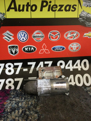 Starter Hyundai Genesis Coupe 08-12