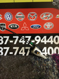 Cerradura de Puerta Izq Tras Toyota Corolla 09-13