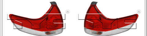 Foco trasero Toyota Sienna 11-14