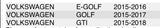 Guardalodo der Volkswagen GTI/Golf 15-18