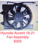 Abanico (Fan Assembly) Hyundai Accent 18-21