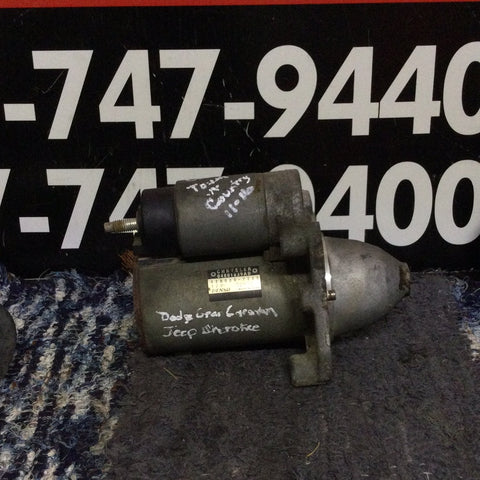 Starter Chrysler Town & Country 11-16